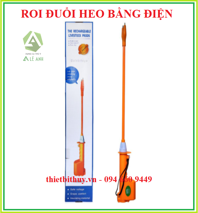 Roi lùa heo bằng điện - Thiết bị thú y Lê Anh